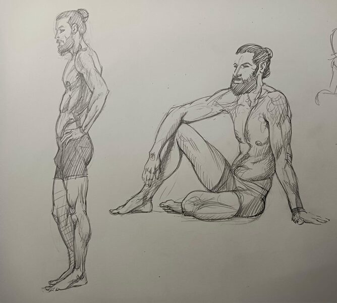 Figure Drawing with Charcoal Workshop